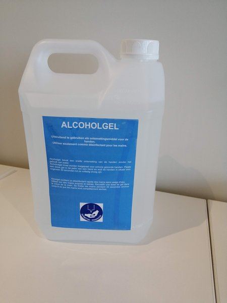 ALCOHOLGEL waterige oplossing 5L